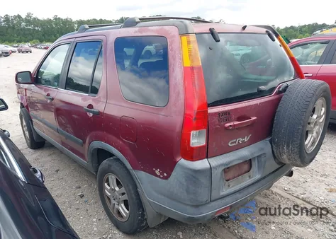 2002 Honda Cr-V Ex из США, поврежденный, VIN SHSRD78822U008984
